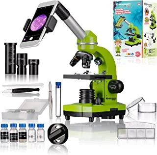 Bresser Junior Biolux SEL 40x-1600x Microscope Green