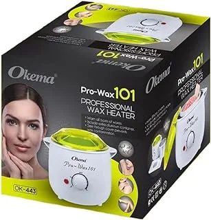 Okema Pro Wax 101 Wax Heater OK-443 Green & White