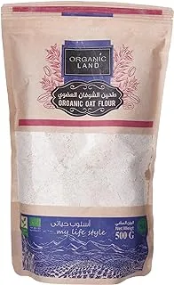Organic Land Organic Oat Flour, 500 g
