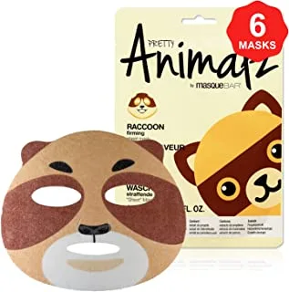 Masque Bar Raccoon Firming Pretty Animalz Sheet Mask 21 ml