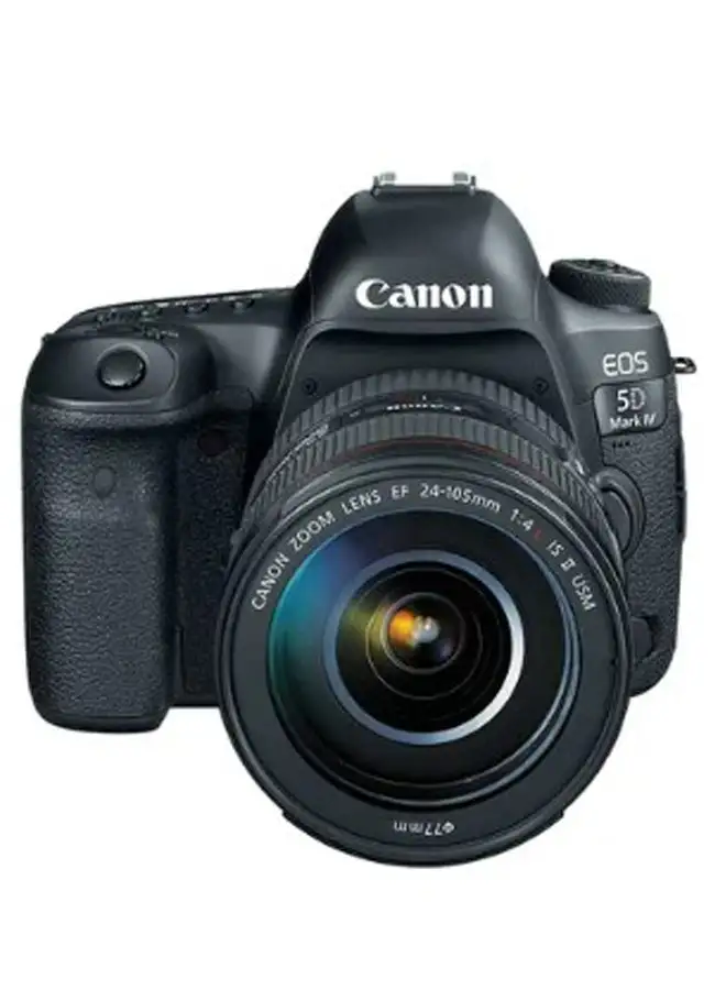 Canon EOS 5D Mark IV DSLR Camera، With EF 24-105mm IS USM Lens، Fast، Versatile Full Frame Camera، 30.4 MP، 4K، Wi-Fi، GPS