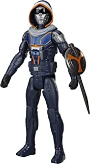 Marvel Avengers Black Widow Titan Hero Series Blast Gear Taskmaster Action Figure, 30-Cm Toy, For Children Aged 4 And Up
