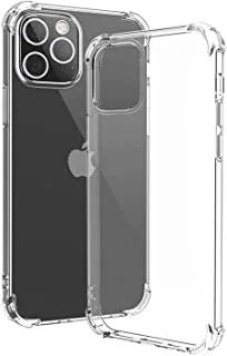 جراب HOLDAX iPhone 12 / Iphone 12 Pro / Iphone 12 Pro Max / IPhone 12 Mini [مضاد للاصفرار] جراب هاتف رفيع من السيليكون الناعم المقاوم للصدمات (IPhone 12 Pro Max ، شفاف كريستالي)