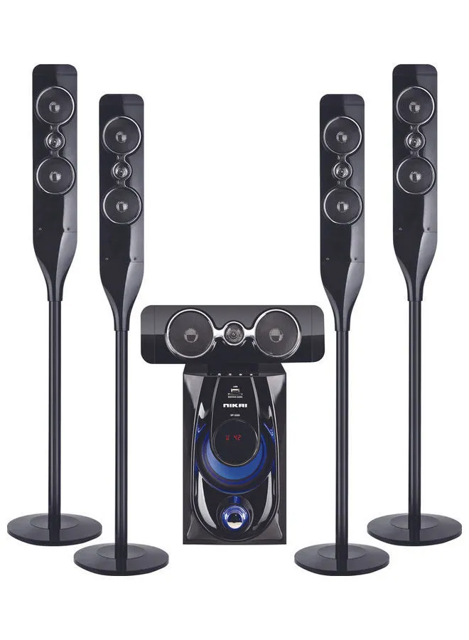 NIKAI 5.1 Channel Home Theater System NHT6500BT black