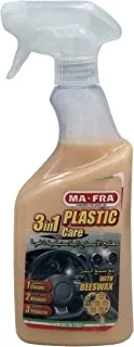 Mafra Care 3-in-1 Plastic 500ml: Cleans, Refurbishes, Protects Car Interior Plastic UV Protection