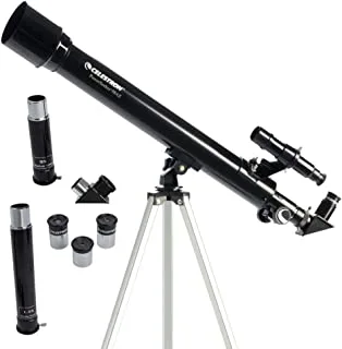 Celestron PowerSeeker 50AZ Refractor Telescope Black 50 mm Aperture