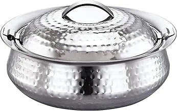 Al Saif Taj HotPot Stainless Steel,Size :4000 ml,Colour: Silver