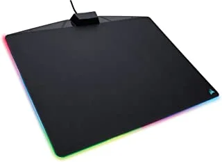 لوحة ماوس كورسير للألعاب CH-9440020-EU MM800 Polaris Performance ، لوحة ماوس 15 منطقة RGB LED ، أسود