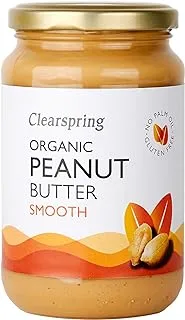 Clear Spring Organic Peanut Smooth Butter, 350 g