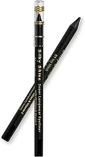 silky shine Super Long wear Eyeliner 01 Top Black