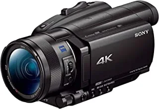 Sony FDR AX700 4K HDR Camcorder with Exmor RS CMOS image sensor, Black KSA Version With KSA Warranty Support