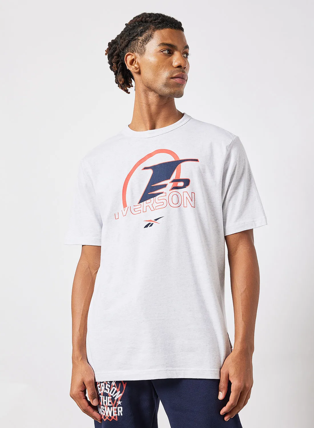 Reebok Iverson Basketball I3 Logo T-Shirt