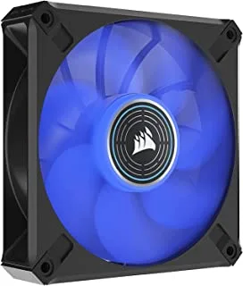 CORSAIR ML120 LED Elite, 120mm Magnetic Levitation Blue LED Fan with AirGuide, Single Pack