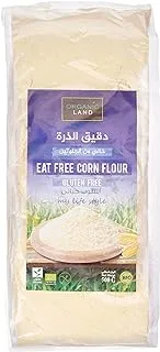 Organic Land Gluten Free Corn Flour, 500 g