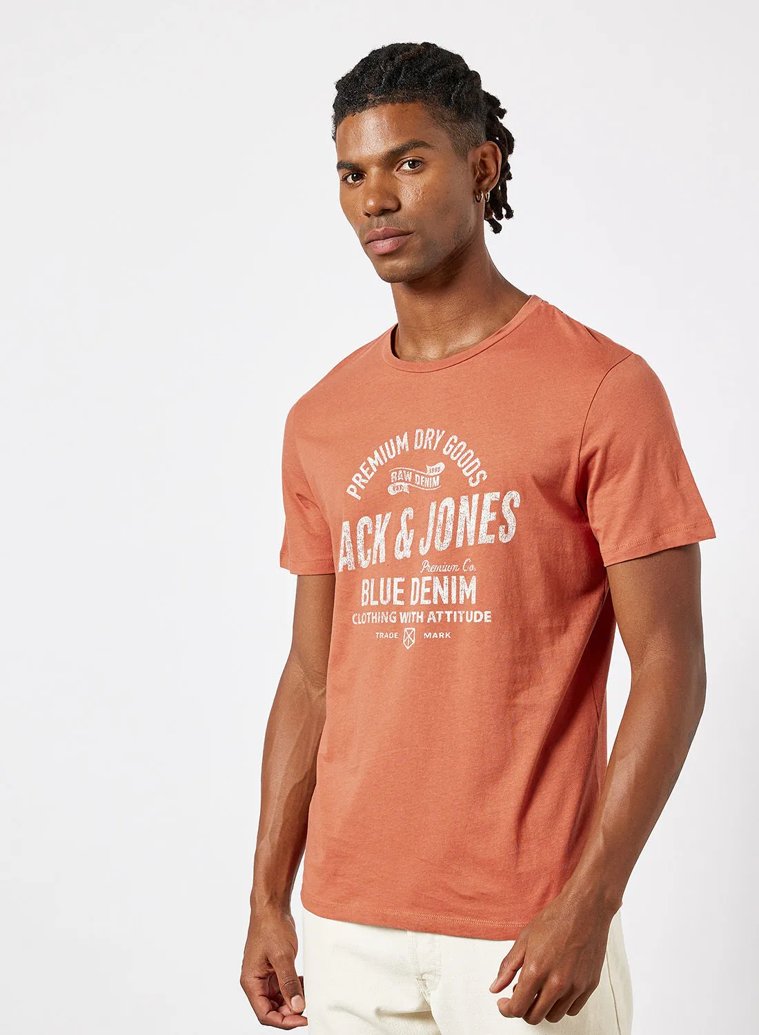 JACK & JONES Logo Crew T-Shirt