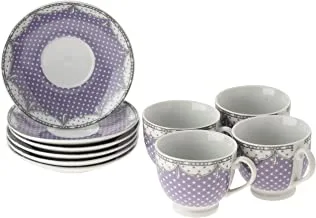 Harmony cup & saucer set - 12 pieces