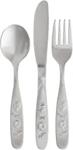 Hema jip and janneke children cutlery gift set 3-pieces, silver
