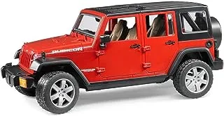 Bruder Jeep Wrangler Unlimited Rubicon Toys, Red, 2525