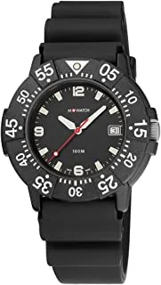 M WATCH M-Watch Swiss Made Maxi Aqua Mens Date Display Watch - WYW.96221.RB