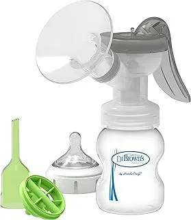 DR BROWNS Manual BreastPump SoftShape Silicone Shield+Bottle
