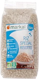 ماركال أرز ريزوتو أبيض عضوي طويل الحبة ، 500 جرام - عبوة من 1