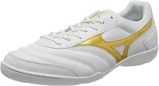 حذاء Mizuno Q1GA200350 للرجال MRL Sala Club في حذاء ، مقاس UK 10 ، أبيض / ذهبي