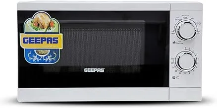 Geepas 20 Liter 1200W Microwave Oven with 6 Power Levels and Timer | Model No GMO1894 with 2 Years Warranty