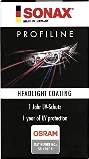 Sonax profiline headlight coating (50 ml) - ceramic long term sealant prevents the headlights from bleaching out through the sun s uv light | item no. 02765410
