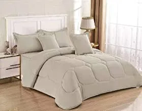HOURS Medium Filling Comforter 4 Piece Set Single Size Hours-203B Multicolor