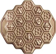 Nordic Ware 85477 Honeycomb Pull - Apart Pan, One Size, Gold