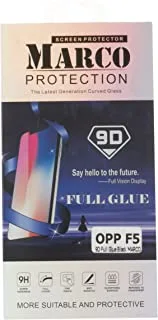 Glass Screen Protector For Oppo F5, Black