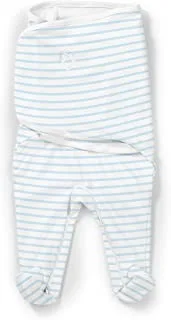 Summer Infant Swaddleme Footsie-Blue Stripes (1Pk)