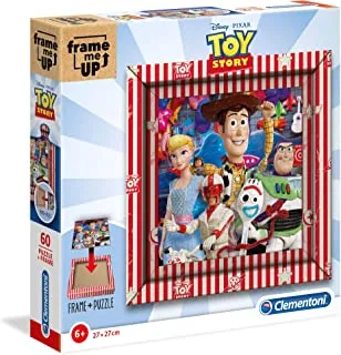 Clementoni Frame Me Up Puzzle - Disney Toy Story 60 PCS (27 x 27 CM) - For Age 6+ Years Old