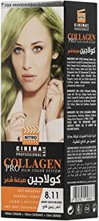 Nitro Canada Collagen Pro Hair Color, 8.11 Light Olive Blond