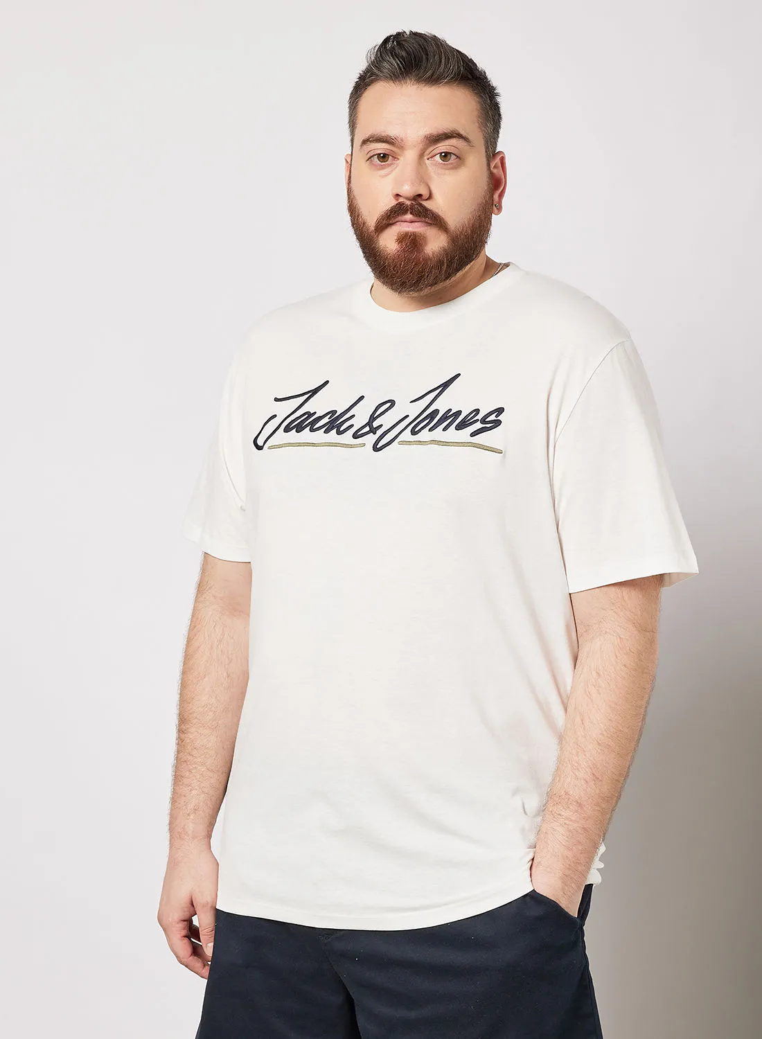 JACK & JONES Plus Size Logo T-Shirt
