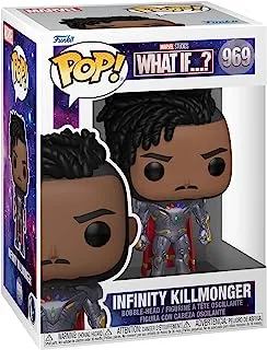 Funko POP Marvel: What If? - Infinity Killmonger,Multicolor