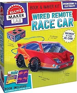Wired remote race car (klutz maker lab book & maker kit)