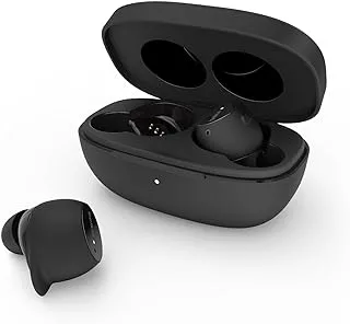Belkin SoundForm Immerse, True Wireless earphones with Hybrid ANC, Wireless Charging, IPX5 Sweat, Water Resistant, Apple Find My, and Belkin Ping My Earbuds for iPhone, Galaxy, Pixel and More - Black