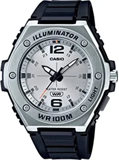 Casio Men's Watch Analog White Dial Resin Band MWA-100H-7AVDF