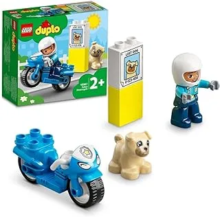 LEGO® DUPLO® Rescue Police Motorcycle 10967 Building Toy (5 Pieces)