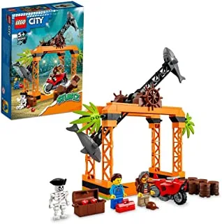 LEGO® City The Shark Attack Stunt Challenge 60342 Building Kit (122 Pieces)