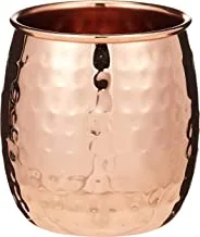 Raj Copper Mule Glass, Brown, 8.5 cm, Tcg008