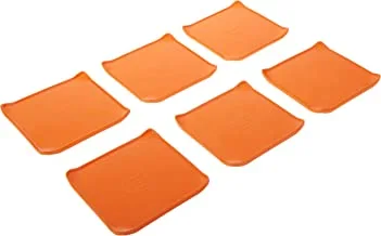 Harmony 2724623294377 Square Coster Set - 6 Pieces