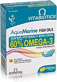Vitabiotics Aquamarine Omega 3 60 Caps