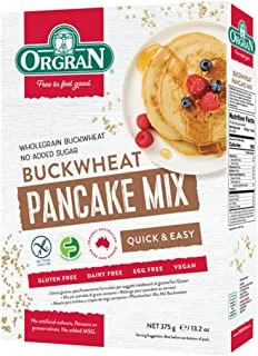 Orgran Buckwheat Pancake Mix, 375 g, Multicolour