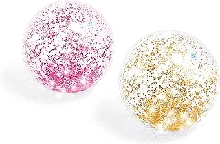 Intex - Transparent Glitter Beach Balls