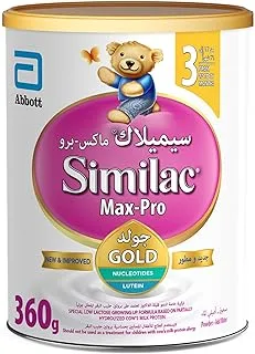Similac Max Pro Stage 3 Formula Baby Powder Milk, 360 g