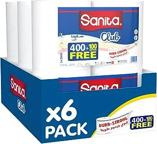 Sanita Club Maxi Kitchen Towel Pack 6-Pieces