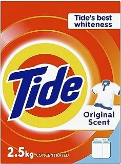Tide Laundry Powder Detergent Original Scent, 2.5 Kg pack may vary