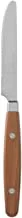 Hema Stainless Steel Knife with Plastic Wood Handle, Brown